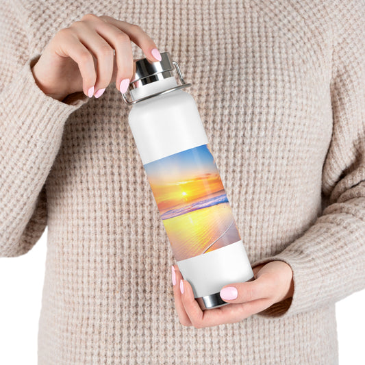 SeaSideChill™: Copper Vacuum Insulated Bottle 22oz