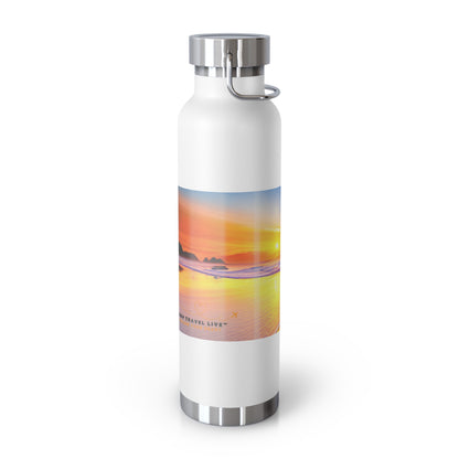 SeaSideChill™: Copper Vacuum Insulated Bottle 22oz