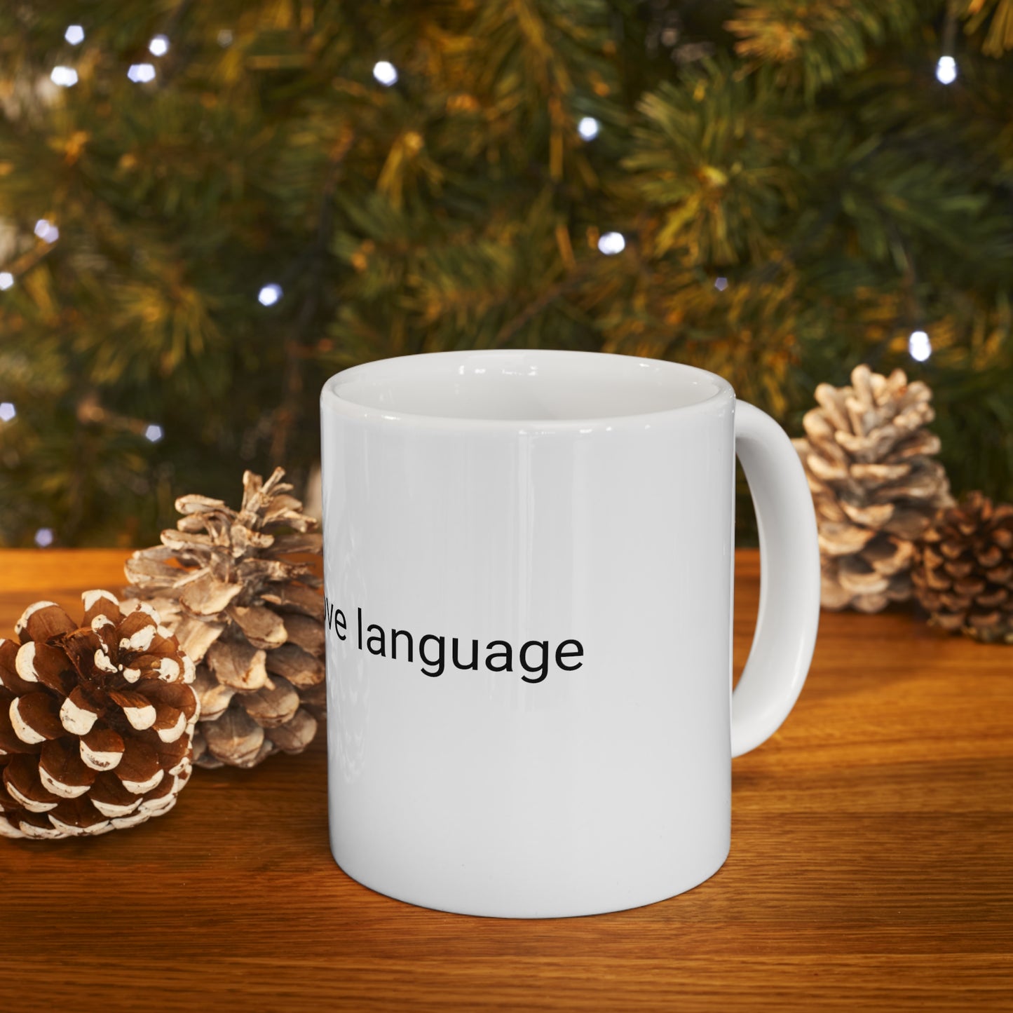 Travel is my love language Ceramic Mug 11oz