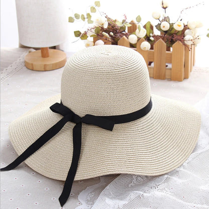 SunFlick™️ Floppy Foldable Straw Hat