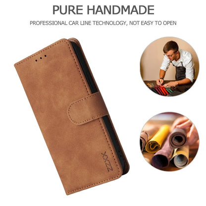 LuxeGuard™ Leather Wallet iPhone Case