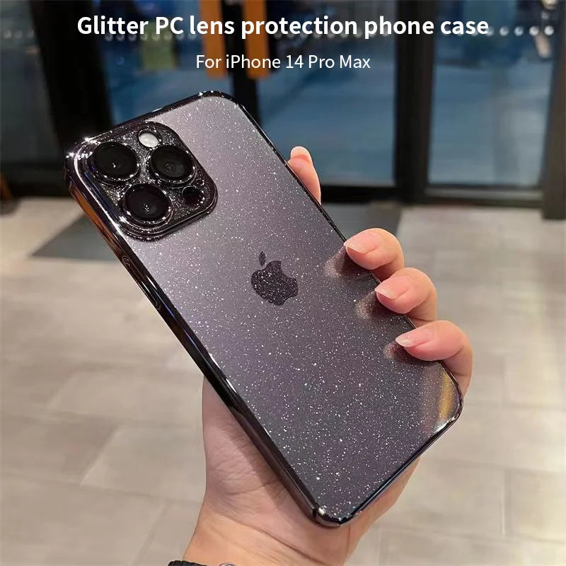 SparkleLux™ GlitterGuard iPhone Case