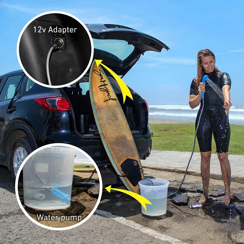 AquaRinse™ Portable Camping Shower