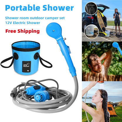 AquaRinse™ Portable Camping Shower