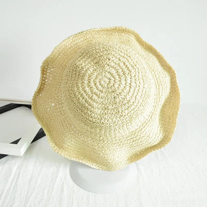 SunSavvy™ Foldable Summer Beach Straw Hat