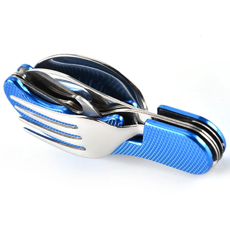 AdventureChef™ 4-in-1 Stainless Steel Tableware Set