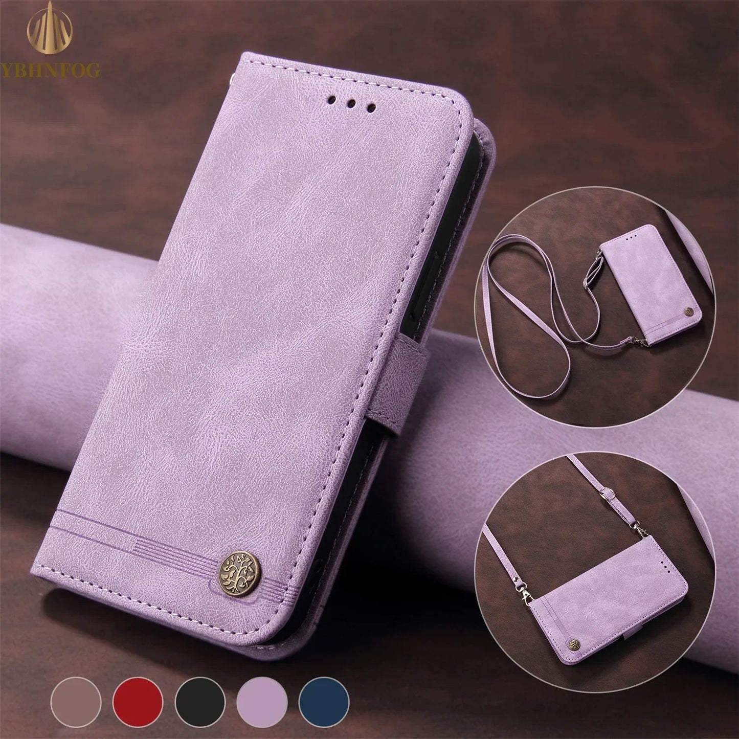 LuxLeather™ Magnetic WalletGuard