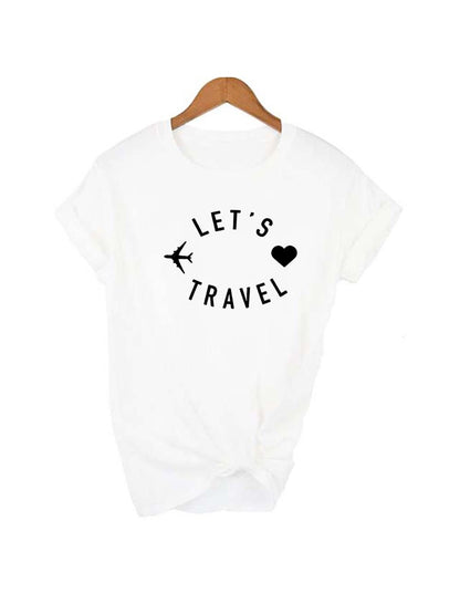 Let's Travel Casual T-Shirts