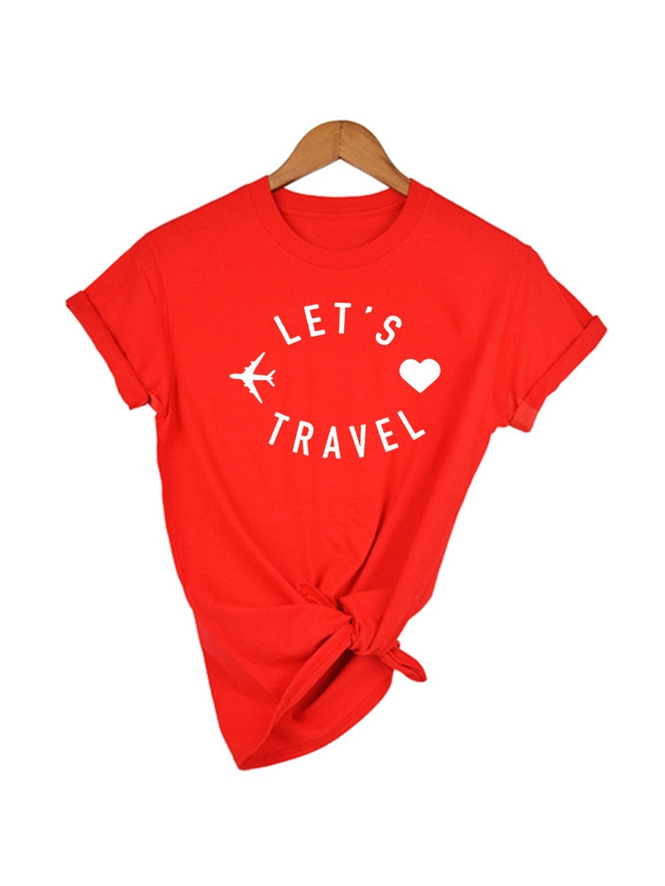 Let's Travel Casual T-Shirts